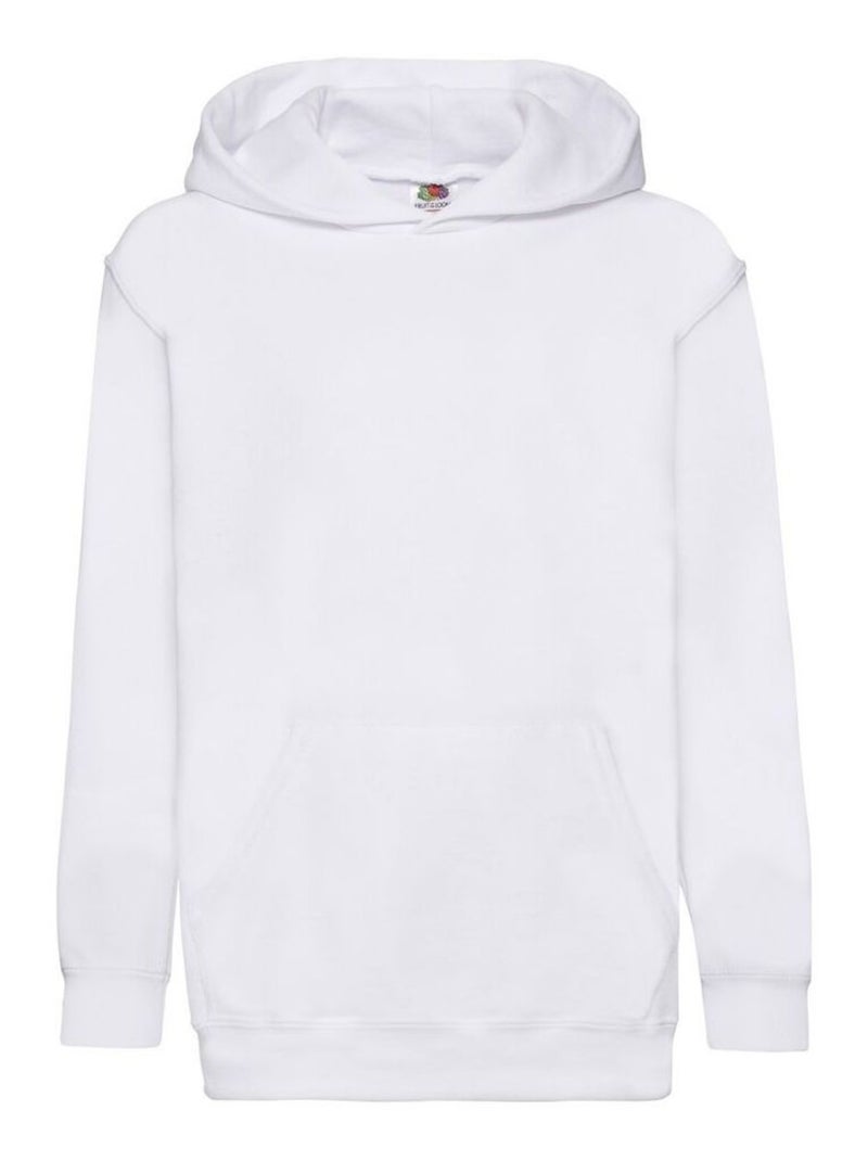 FruÇa of the Loom - Sweat à capuche CLASSIC Blanc - Kiabi