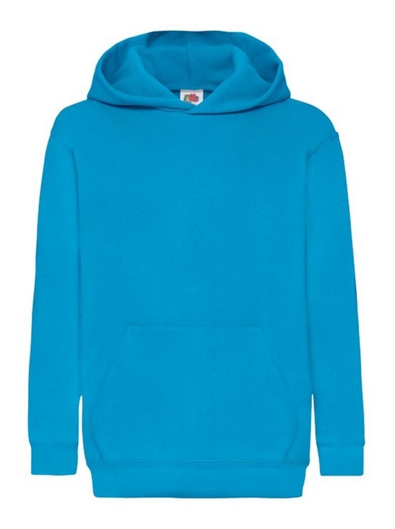 FruÇa of the Loom - Sweat à capuche CLASSIC Bleu azur - Kiabi
