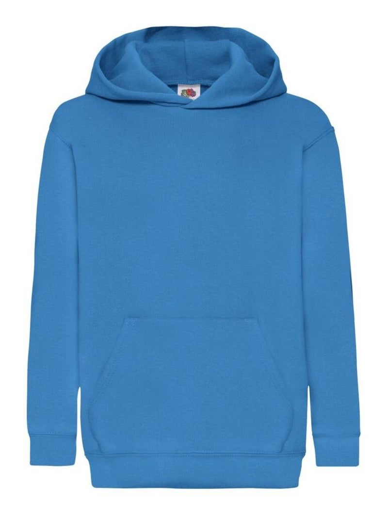 FruÇa of the Loom - Sweat à capuche CLASSIC Bleu azur - Kiabi