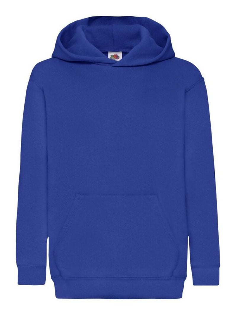 FruÇa of the Loom - Sweat à capuche CLASSIC Bleu roi - Kiabi