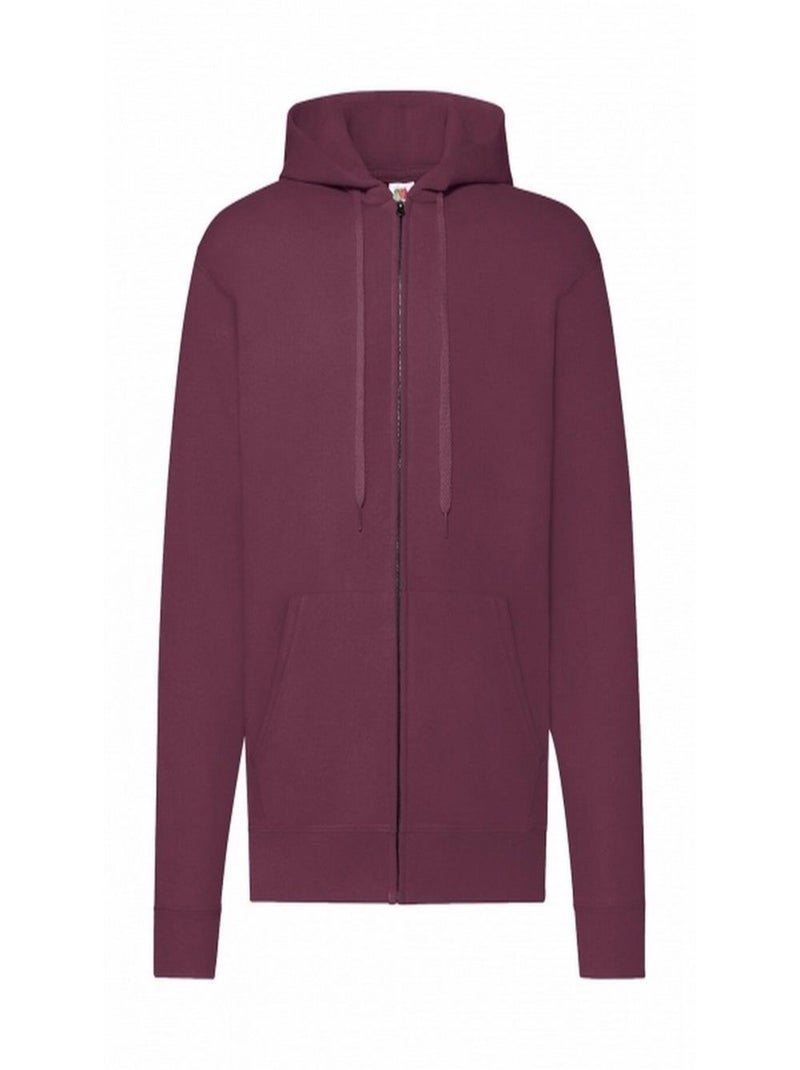 FruÇa of the Loom - Sweat à capuche CLASSIC Bordeaux - Kiabi