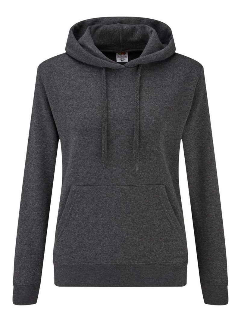 FruÇa of the Loom - Sweat à capuche CLASSIC Gris foncé - Kiabi