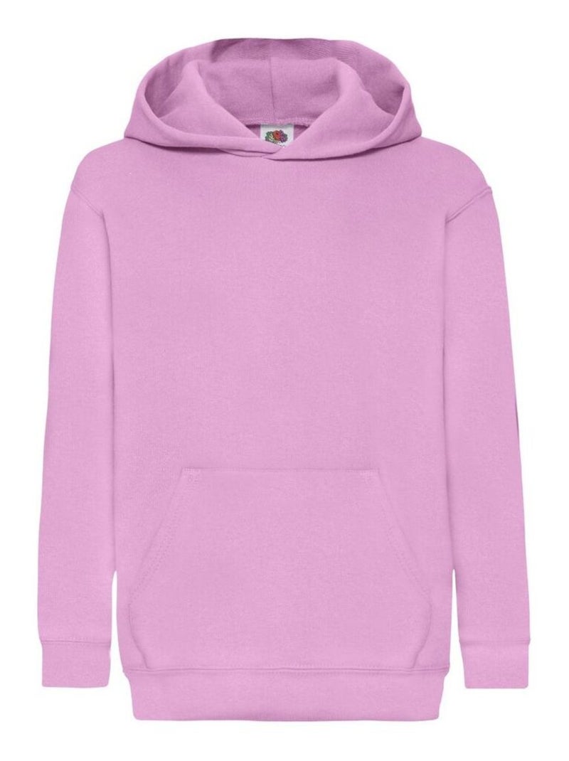 FruÇa of the Loom - Sweat à capuche CLASSIC Rose clair - Kiabi