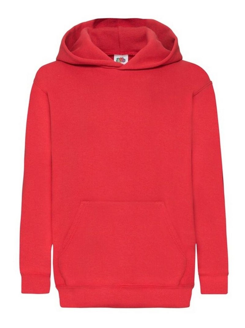 FruÇa of the Loom - Sweat à capuche CLASSIC Rouge - Kiabi