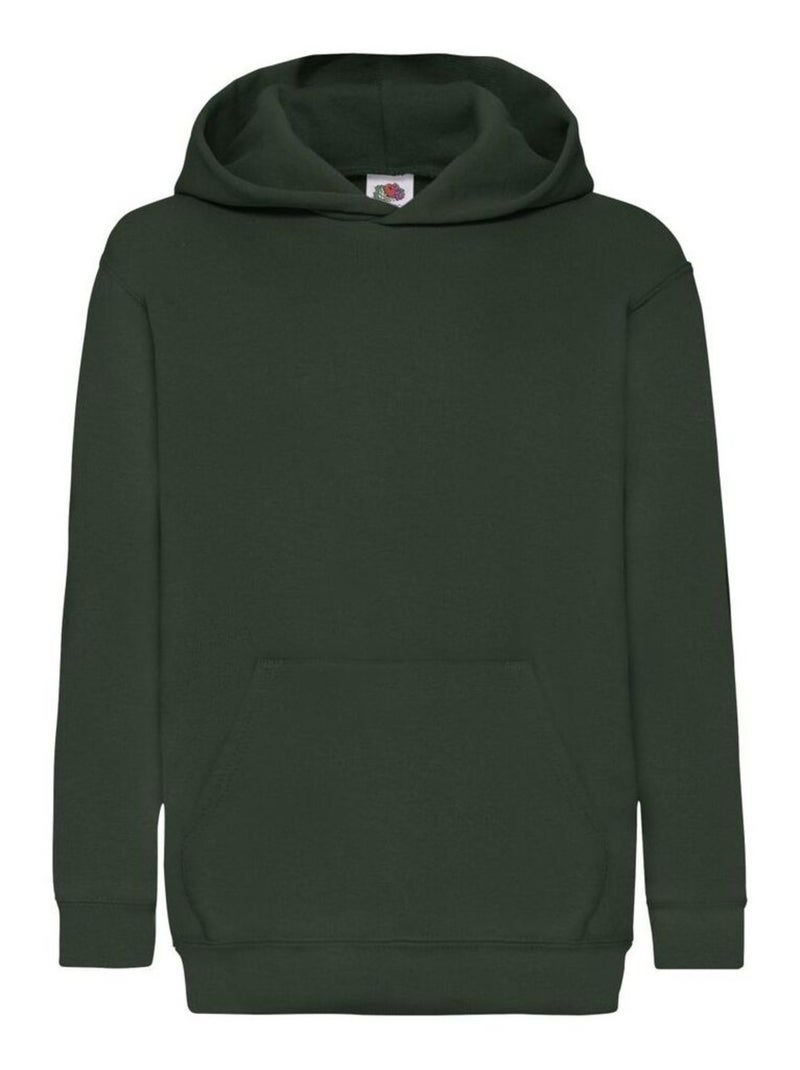 FruÇa of the Loom - Sweat à capuche CLASSIC Vert bouteille - Kiabi