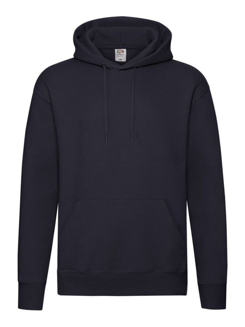FruÇa of the Loom - Sweat à capuche PREMIUM Bleu nuit - Kiabi