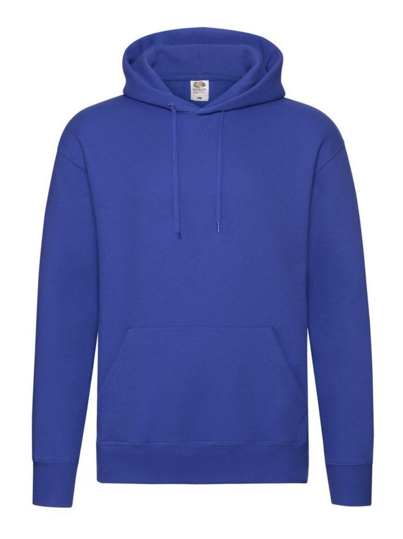 FruÇa of the Loom - Sweat à capuche PREMIUM Bleu roi - Kiabi