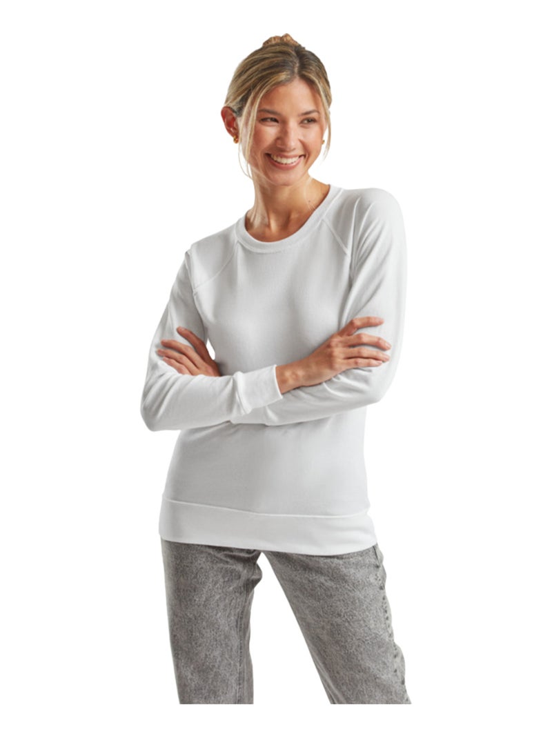 FruÇa of the Loom - Sweat Blanc - Kiabi