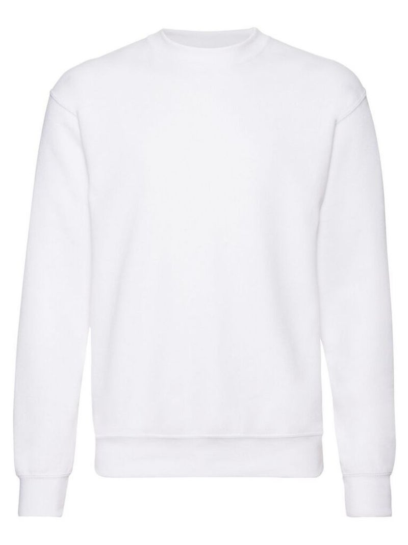 FruÇa of the Loom - Sweat CLASSIC Blanc - Kiabi