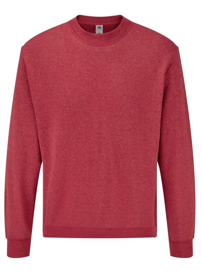FruÇa of the Loom - Sweat CLASSIC Rouge carmin - Kiabi