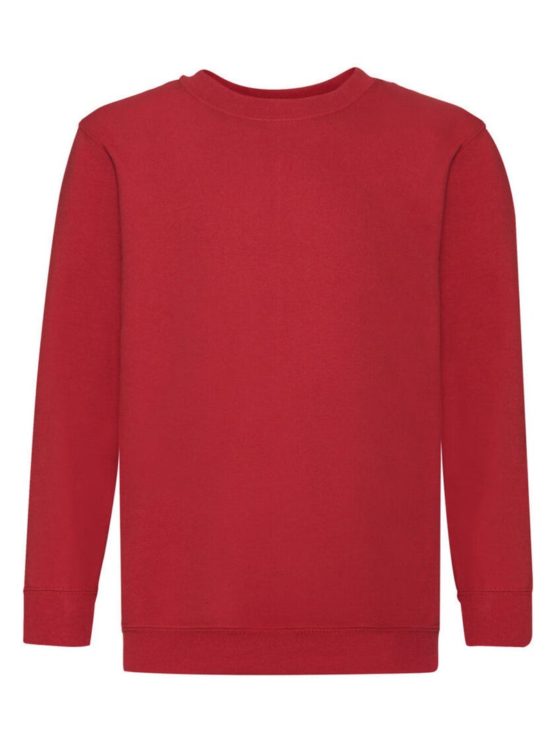 FruÇa of the Loom - Sweat CLASSIC Rouge - Kiabi