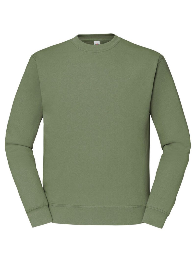 FruÇa of the Loom - Sweat CLASSIC Vert olive - Kiabi