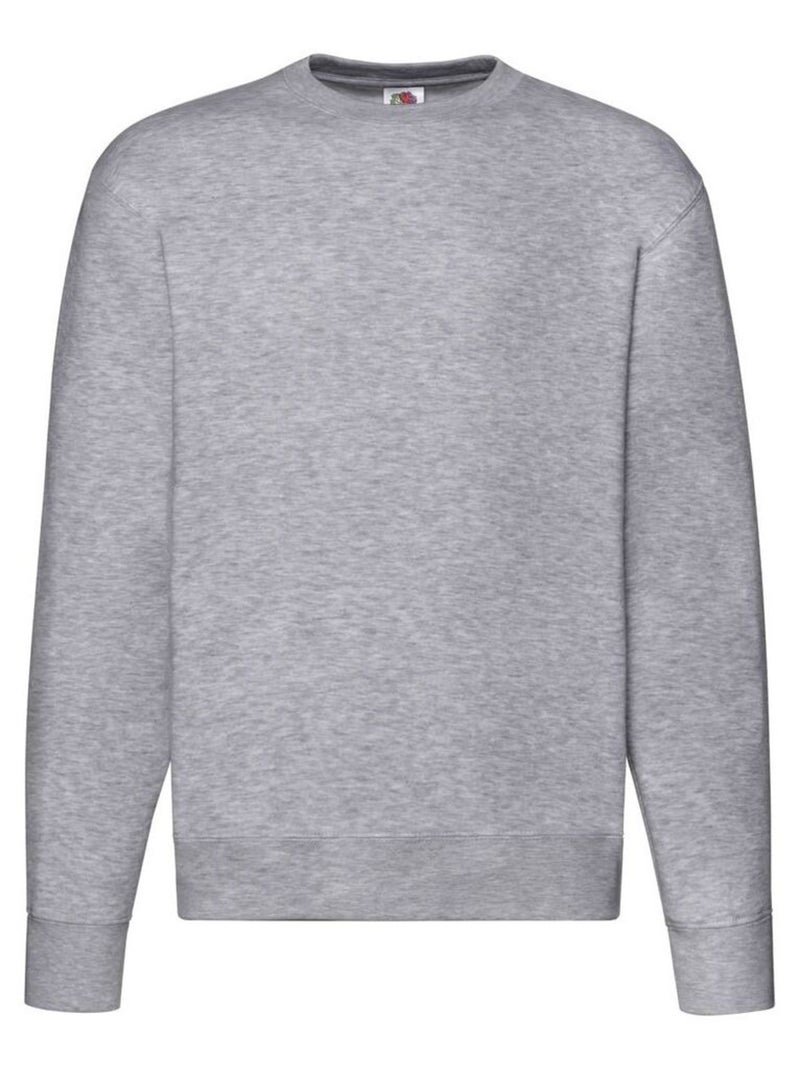 FruÇa of the Loom - Sweat PREMIUM Gris chiné - Kiabi