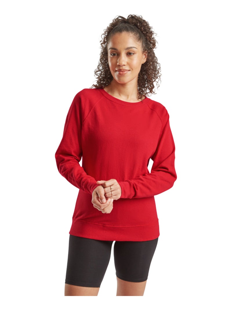 FruÇa of the Loom - Sweat Rouge - Kiabi