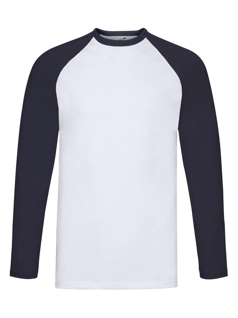 FruÇa of the Loom - T-shirt BASEBALL Blanc nacré - Kiabi