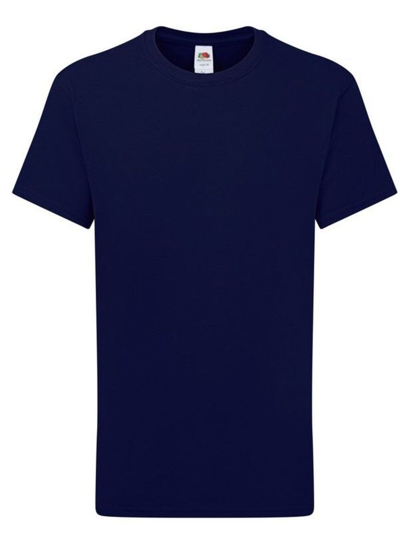FruÇa of the Loom - T-shirt Bleu nuit - Kiabi