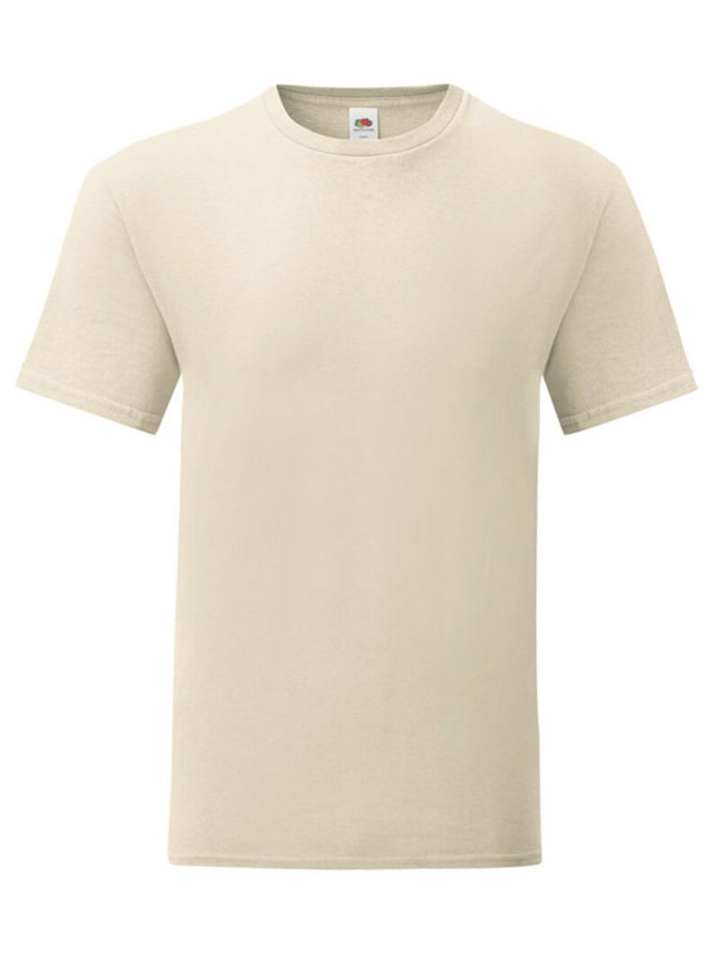 FruÇa of the Loom - T-shirt ICONIC Blanc cassé - Kiabi