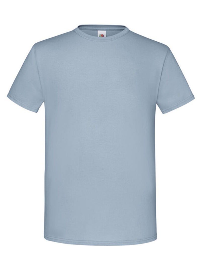 FruÇa of the Loom - T-shirt ICONIC Bleu clair - Kiabi