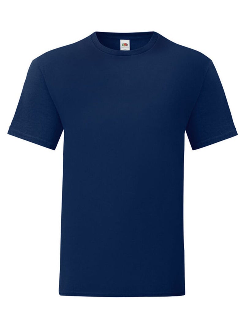 FruÇa of the Loom - T-shirt ICONIC Bleu marine - Kiabi
