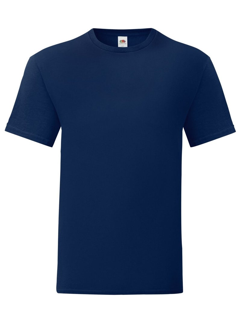 FruÇa of the Loom - T-shirt ICONIC Bleu marine - Kiabi