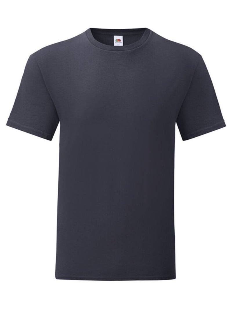FruÇa of the Loom - T-shirt ICONIC Bleu nuit - Kiabi