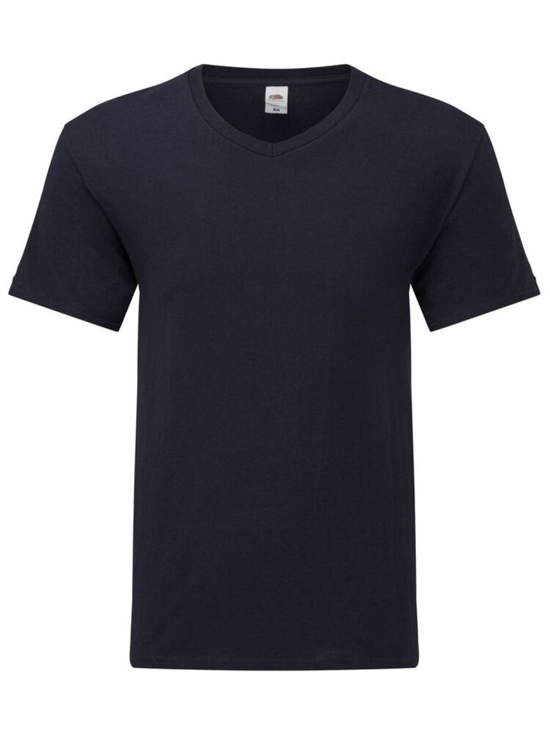 FruÇa of the Loom - T-shirt ICONIC Bleu nuit - Kiabi