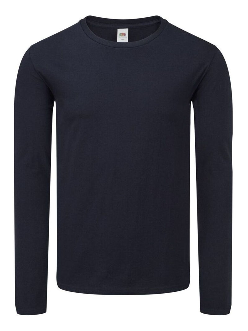 FruÇa of the Loom - T-shirt ICONIC Bleu nuit - Kiabi