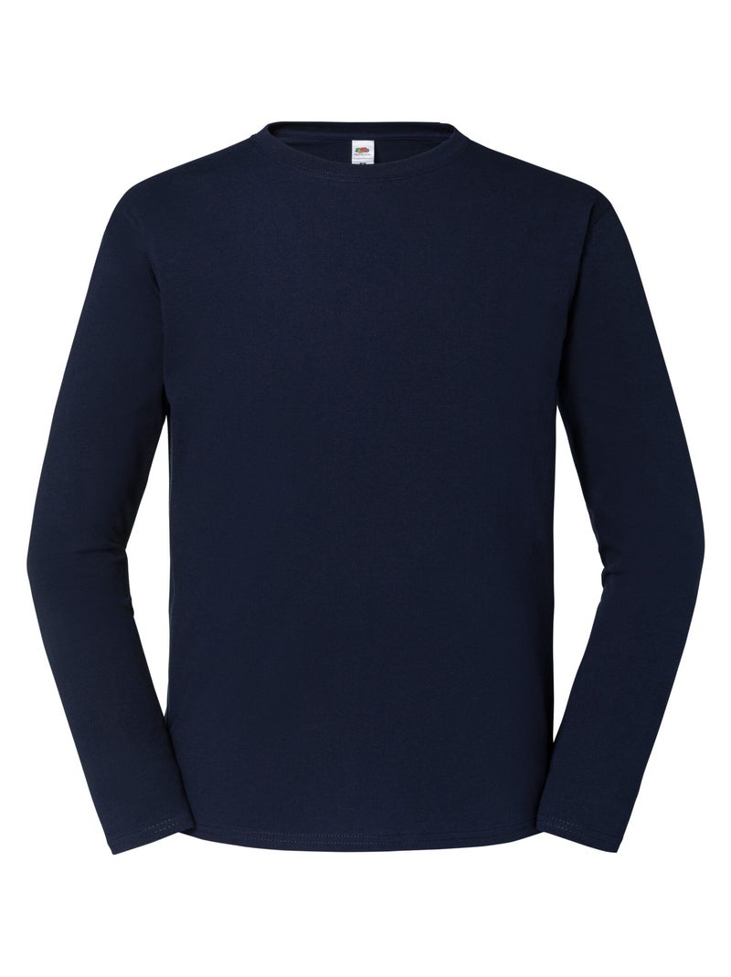 FruÇa of the Loom - T-shirt ICONIC Bleu nuit - Kiabi