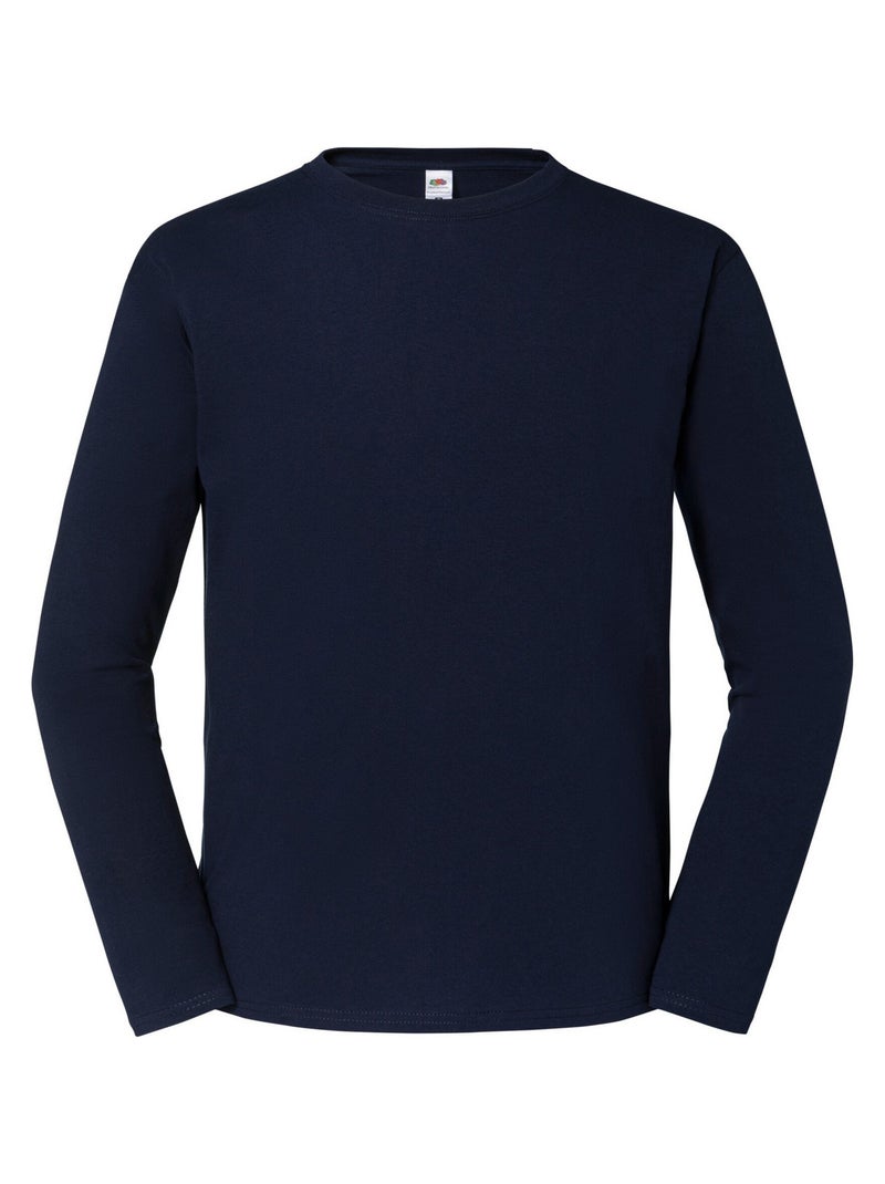 FruÇa of the Loom - T-shirt ICONIC Bleu nuit - Kiabi