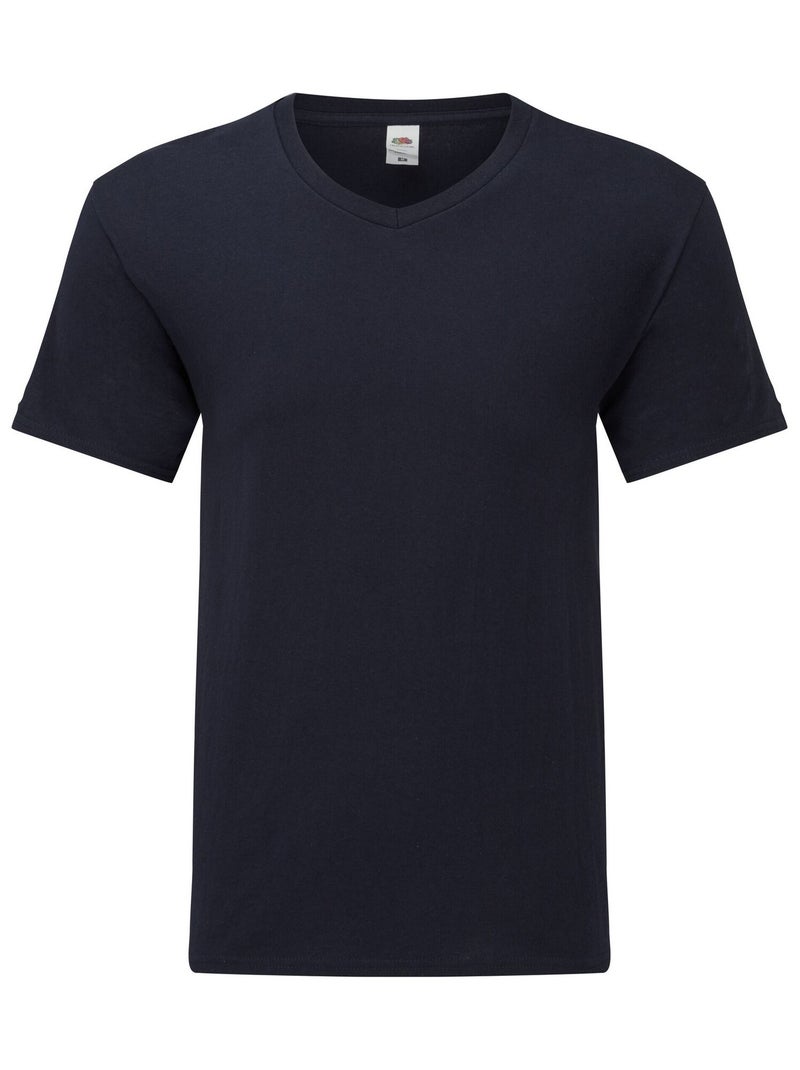 FruÇa of the Loom - T-shirt ICONIC Bleu nuit - Kiabi