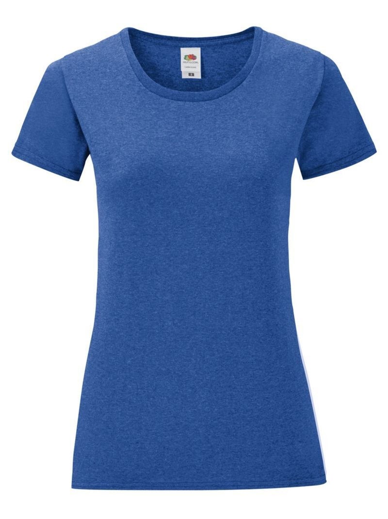 FruÇa of the Loom - T-shirt ICONIC Bleu roi - Kiabi