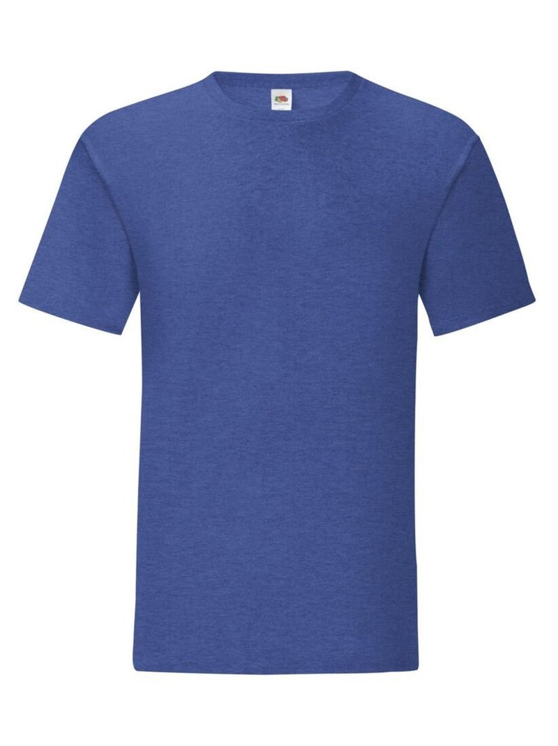 FruÇa of the Loom - T-shirt ICONIC Bleu roi - Kiabi