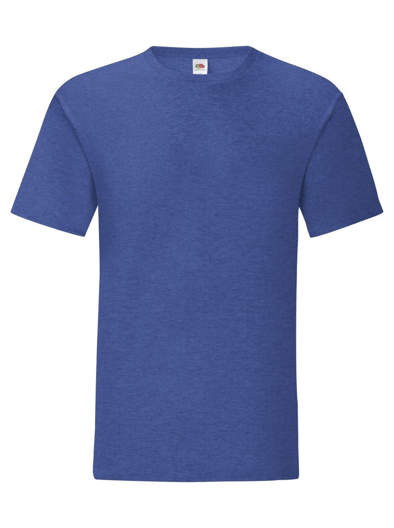 FruÇa of the Loom - T-shirt ICONIC Bleu roi - Kiabi