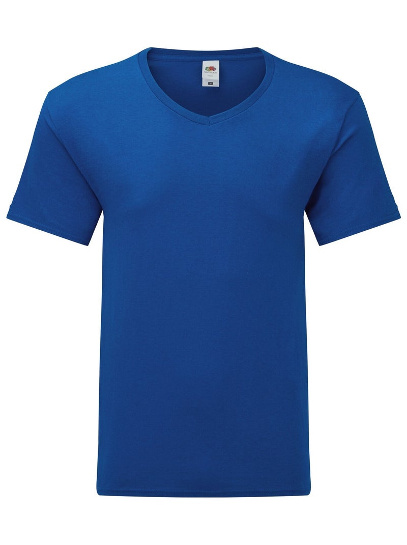 FruÇa of the Loom - T-shirt ICONIC Bleu roi - Kiabi