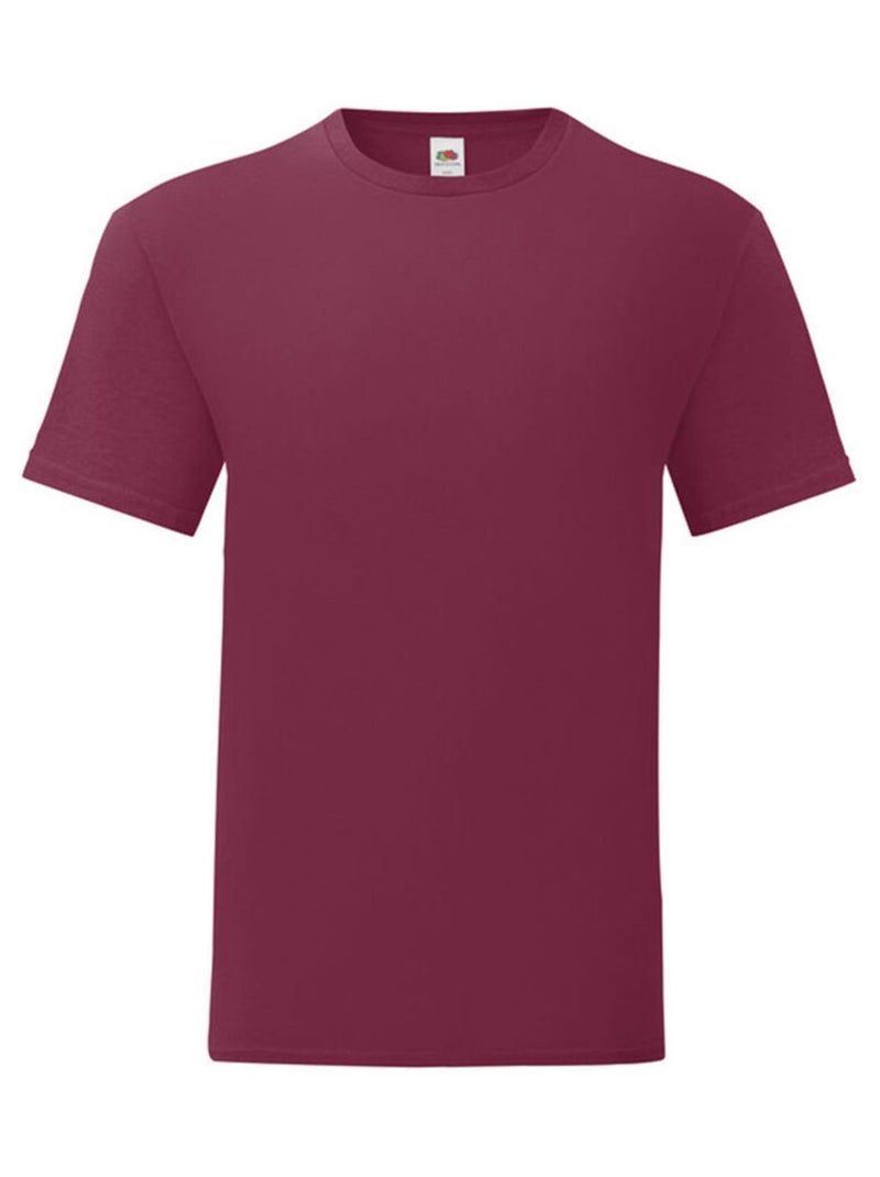 FruÇa of the Loom - T-shirt ICONIC Bordeaux - Kiabi