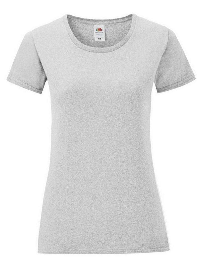 FruÇa of the Loom - T-shirt ICONIC Gris chiné - Kiabi
