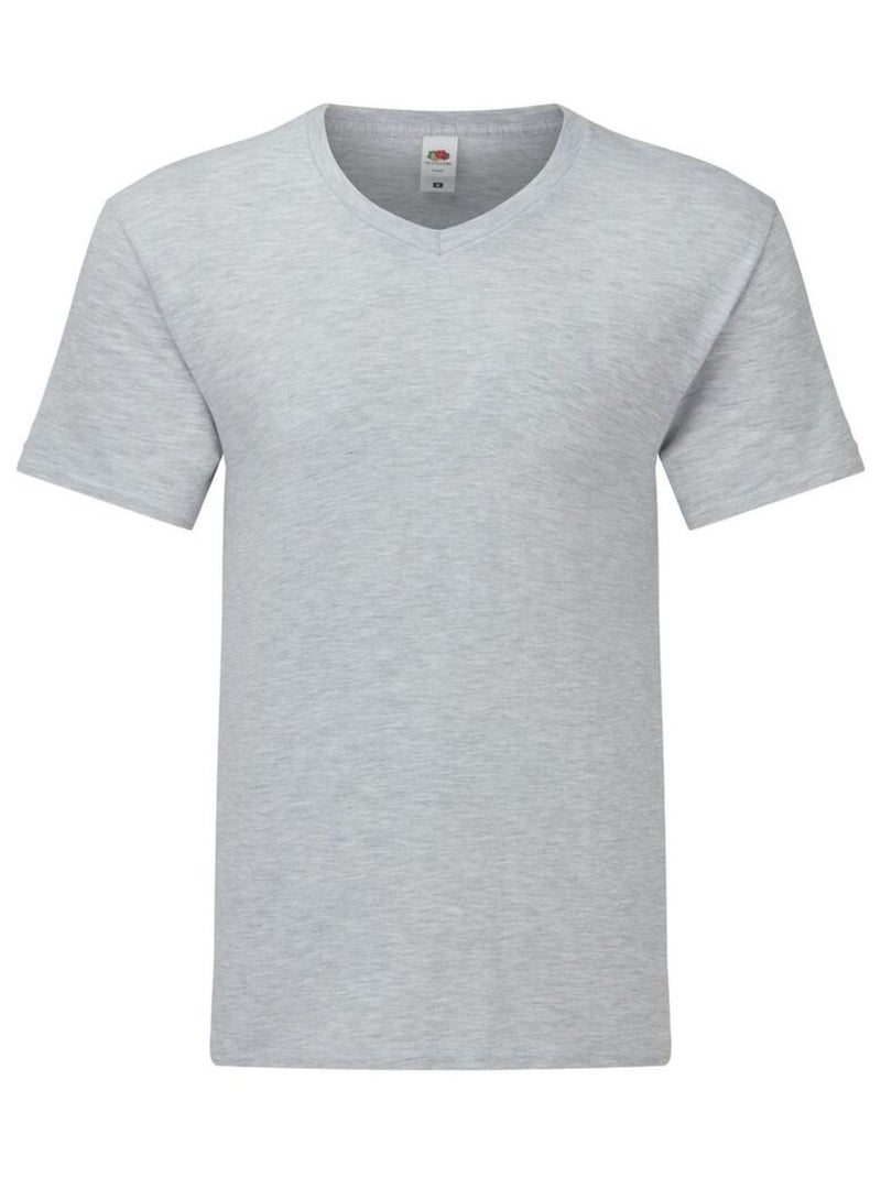 FruÇa of the Loom - T-shirt ICONIC Gris chiné - Kiabi