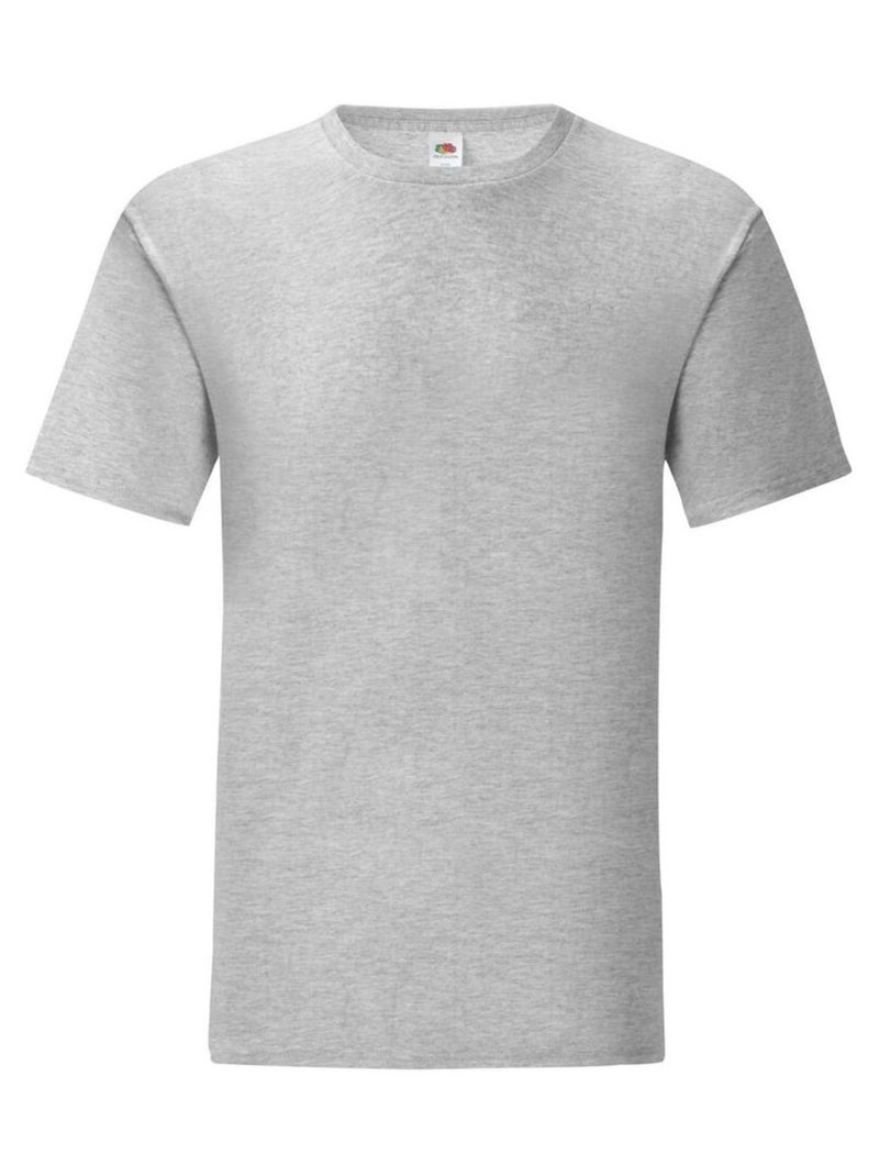 FruÇa of the Loom - T-shirt ICONIC Gris chiné - Kiabi