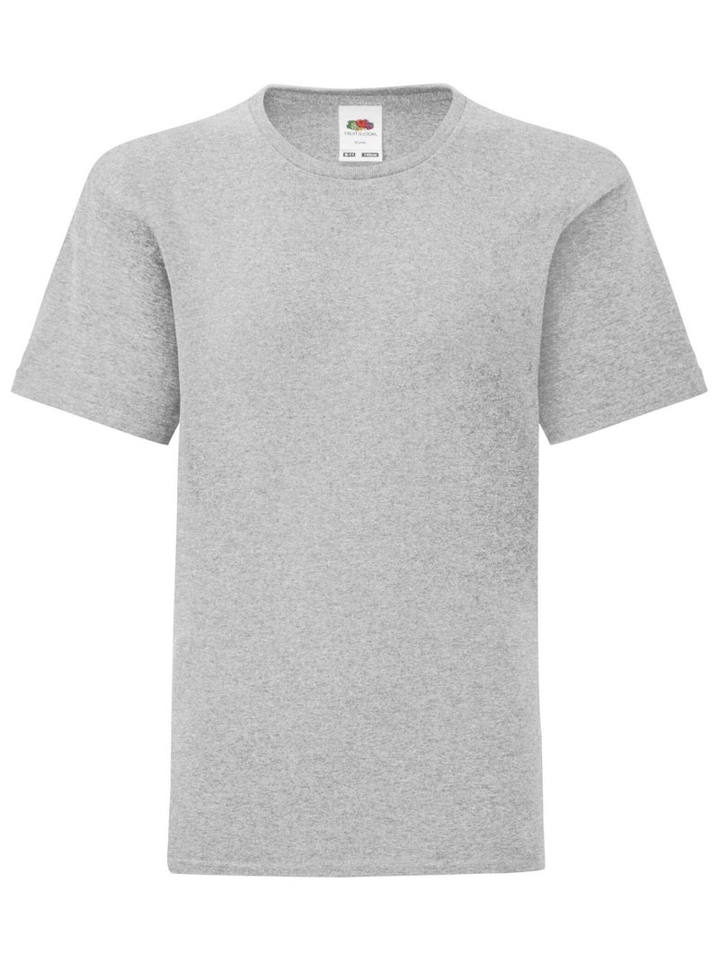 FruÇa of the Loom - T-shirt ICONIC Gris chiné - Kiabi