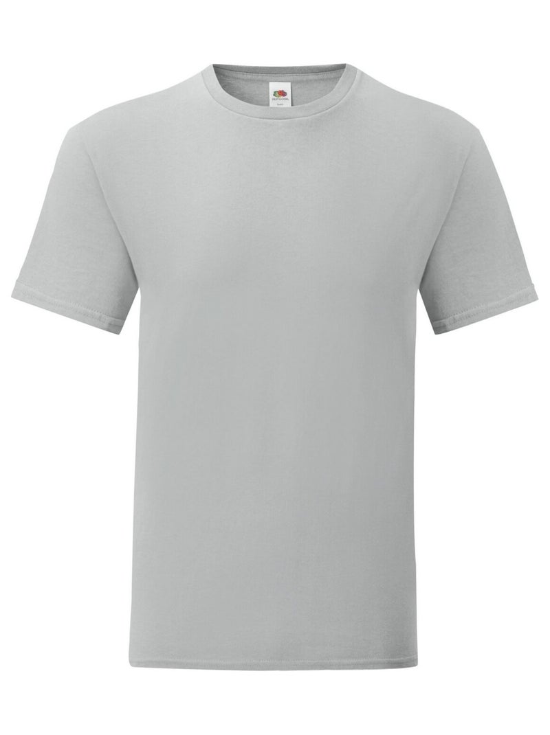 FruÇa of the Loom - T-shirt ICONIC Gris clair - Kiabi