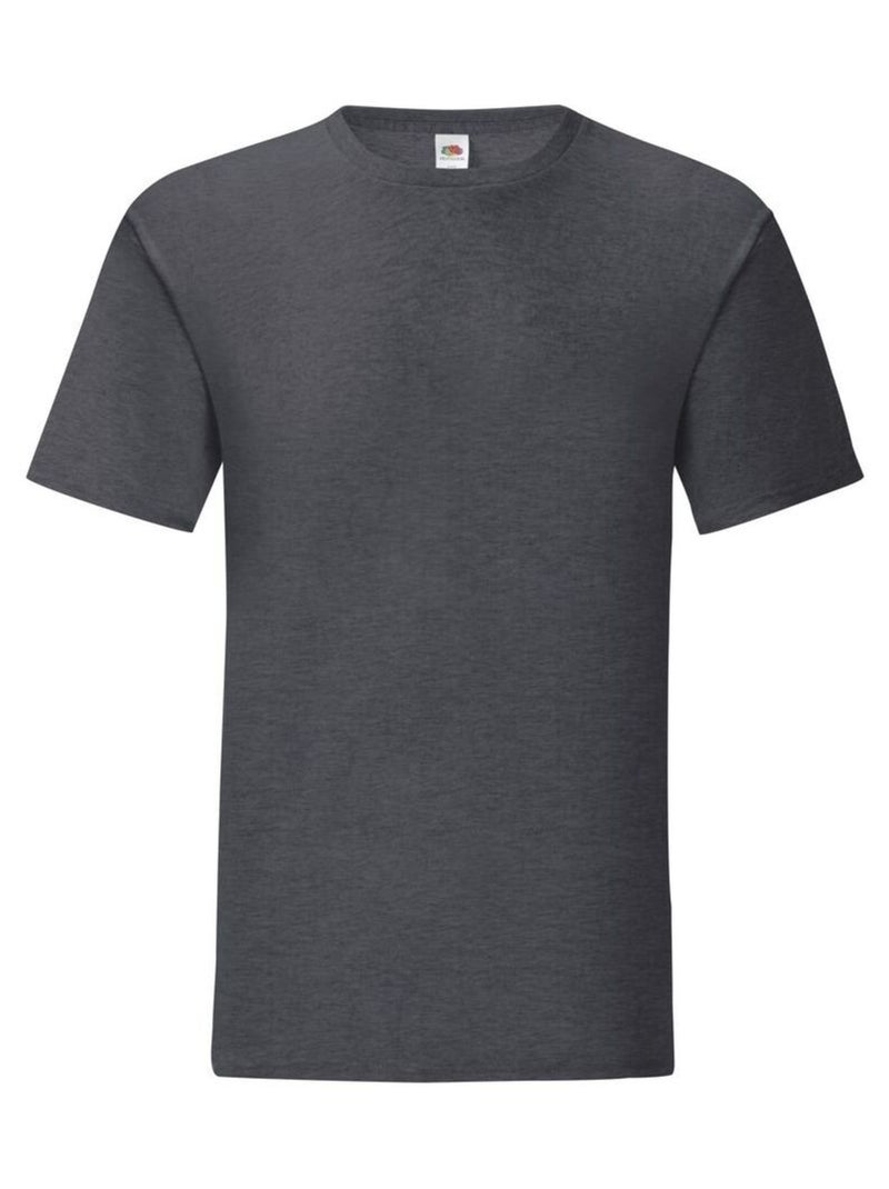FruÇa of the Loom - T-shirt ICONIC Gris foncé - Kiabi