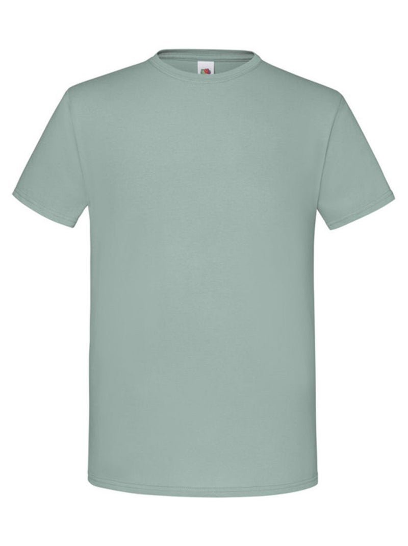 FruÇa of the Loom - T-shirt ICONIC Gris Vert - Kiabi