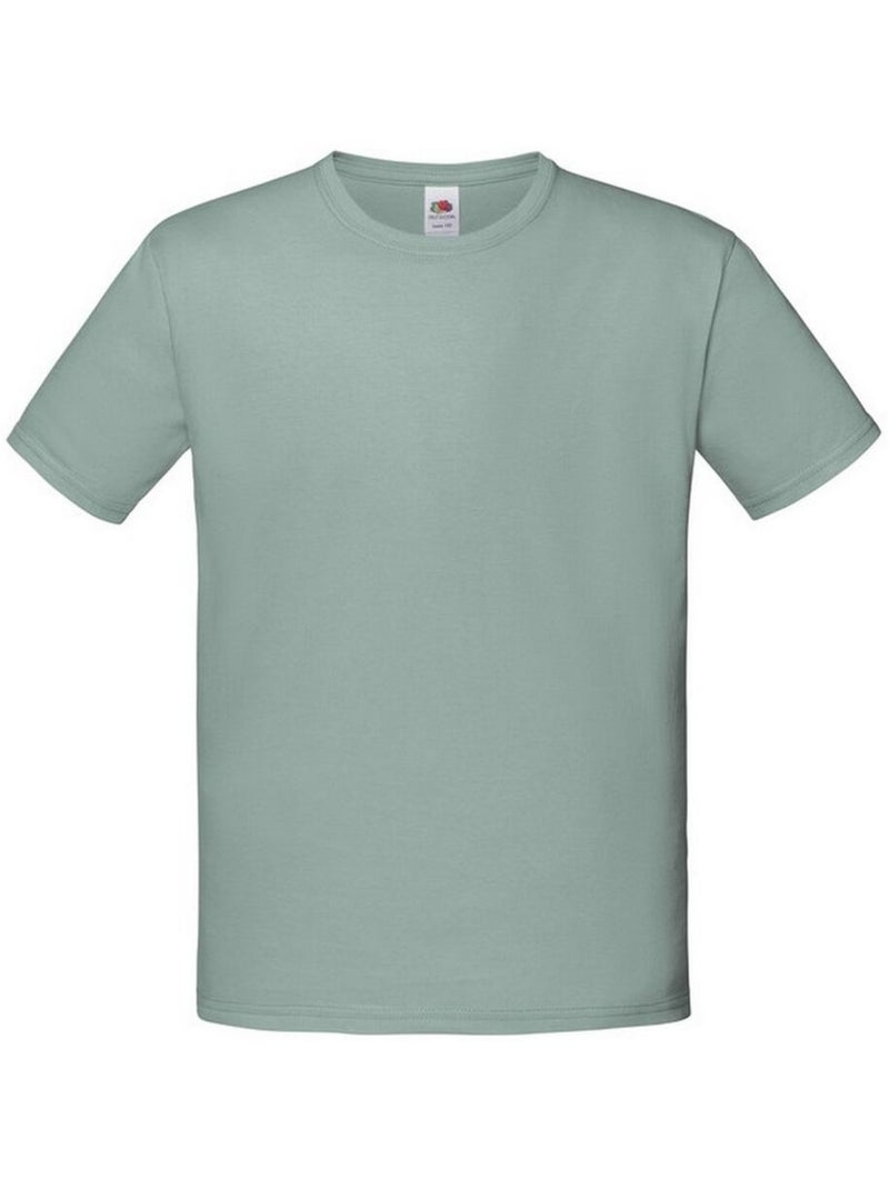 FruÇa of the Loom - T-shirt ICONIC Gris Vert - Kiabi
