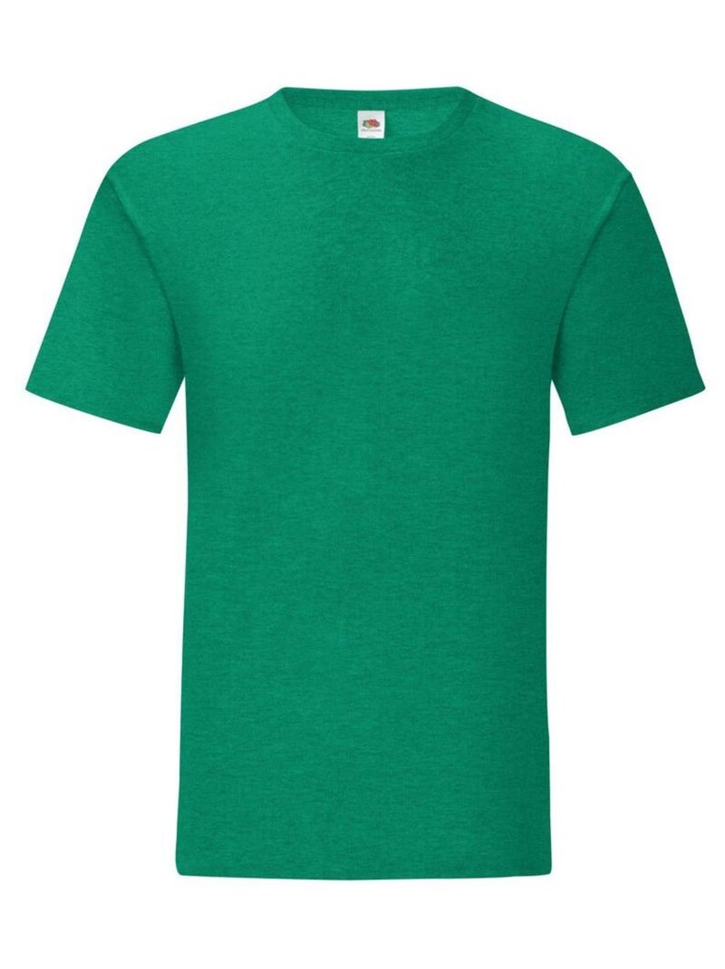 FruÇa of the Loom - T-shirt ICONIC Gris Vert - Kiabi