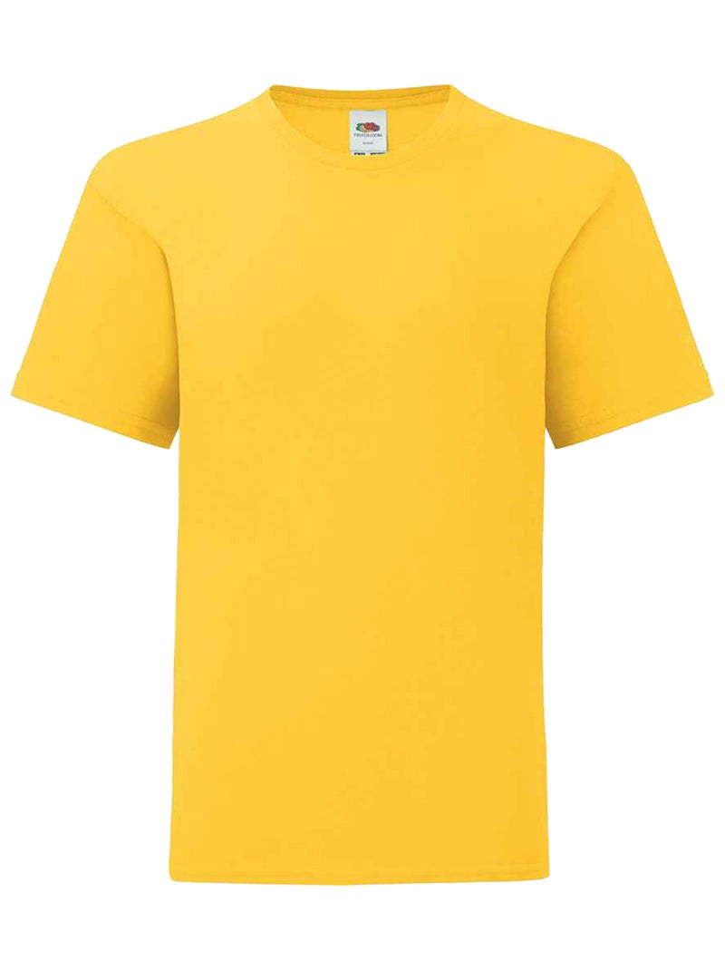 FruÇa of the Loom - T-shirt ICONIC Jaune - Kiabi