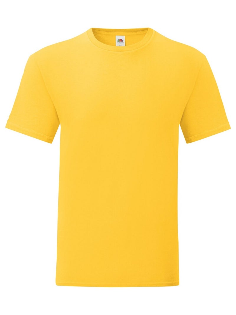 FruÇa of the Loom - T-shirt ICONIC Jaune - Kiabi