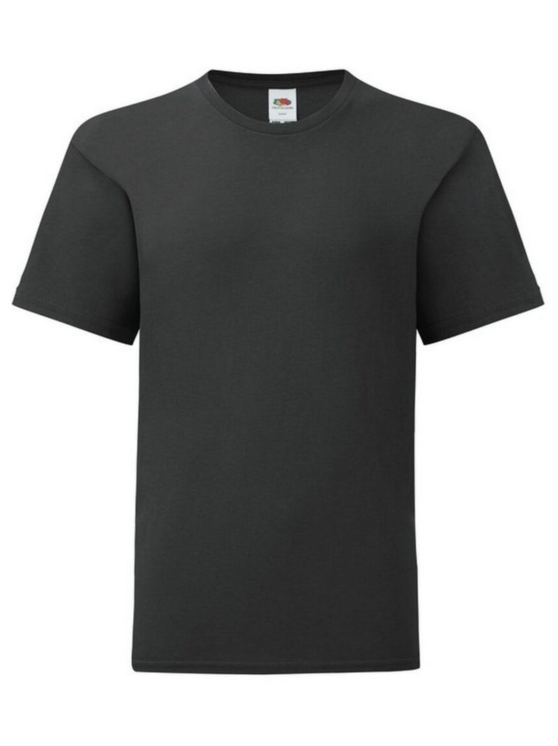 FruÇa of the Loom - T-shirt ICONIC Noir - Kiabi