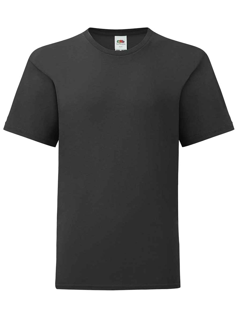 FruÇa of the Loom - T-shirt ICONIC Noir - Kiabi
