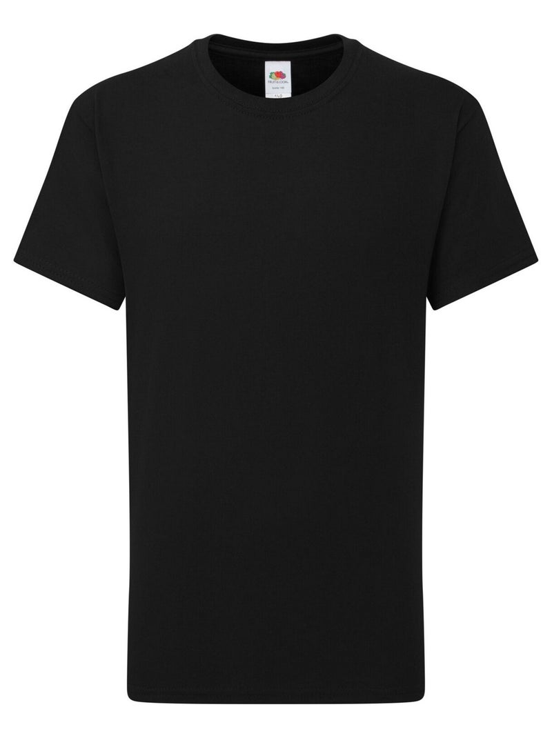 FruÇa of the Loom - T-shirt ICONIC Noir - Kiabi
