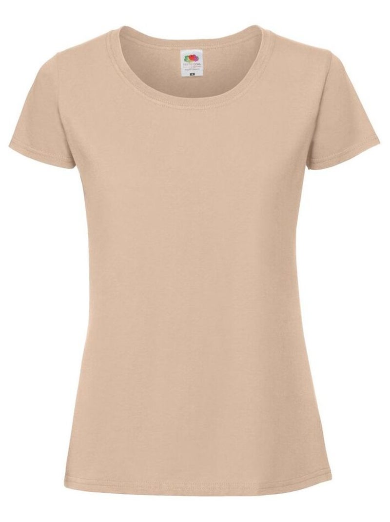 FruÇa of the Loom - T-shirt ICONIC PREMIUM Beige sable - Kiabi